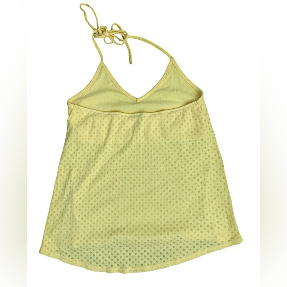 Roxy Y2k Yellow Halter Top - Picture 2 of 7